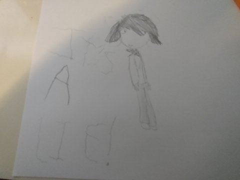 Attempt Drawing Kokichi