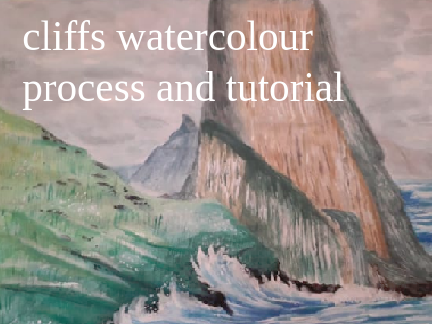 Watercolour Art Process