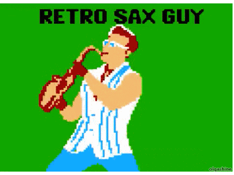 Retro Sax Guy