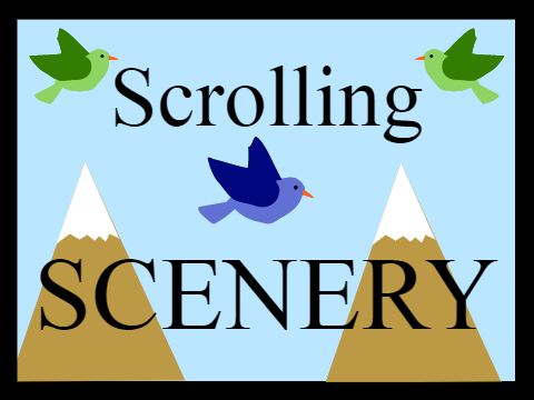 Scrolling Scenery