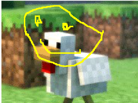 Add ur head on the chicken :3 remix remix remix remix