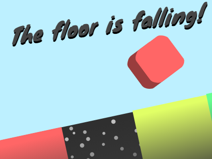 The floor is falling!
