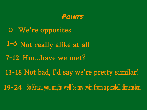 How Krazi are you?