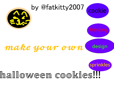 HALLOWEEN COOKIES!! make your own!!