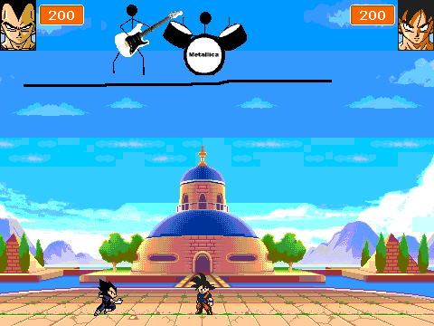 DBZ Saiyan Showdown remix