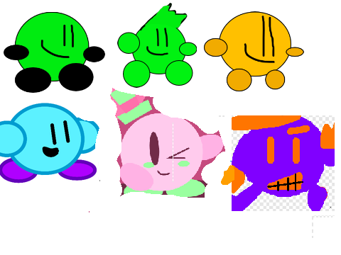 THE REAL SUPER SMASH KIRBYS FIGHTERS 