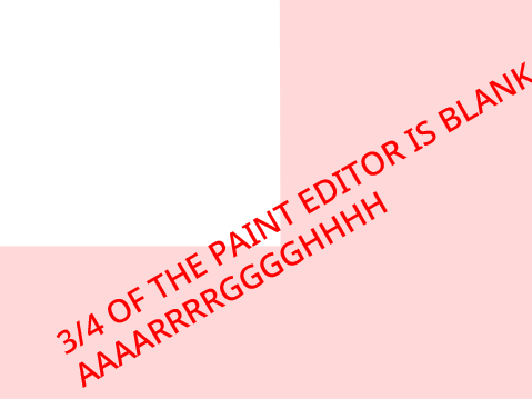 Sorry, but this paint editor is horrible.