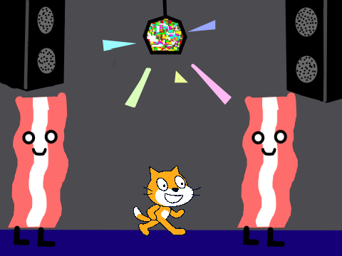 Bacon DANCE PARTY!!!!