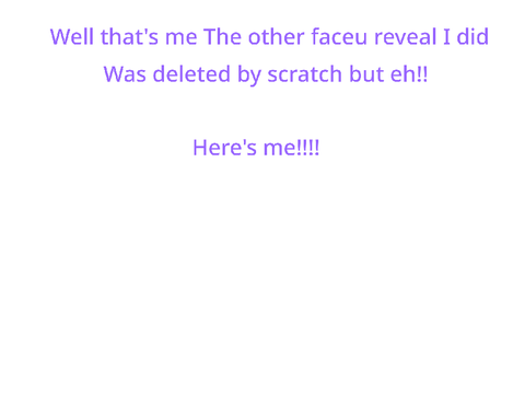 My beautiful faceu ;-;