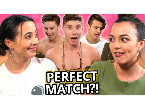 7 Guys Take My Twin Sister's Couple Compatibility Test | Twin My Heart w/ The Merrell Twins EP 2 