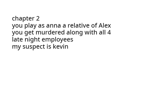 missing theory