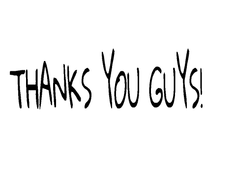 A thanks