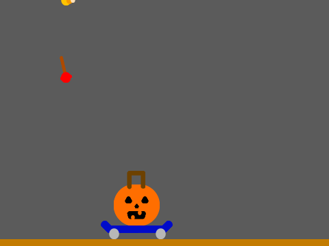 Trick-or-Treating on a skateboard(100% Pen)