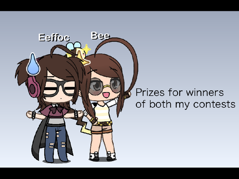 Prizes for both of my contests