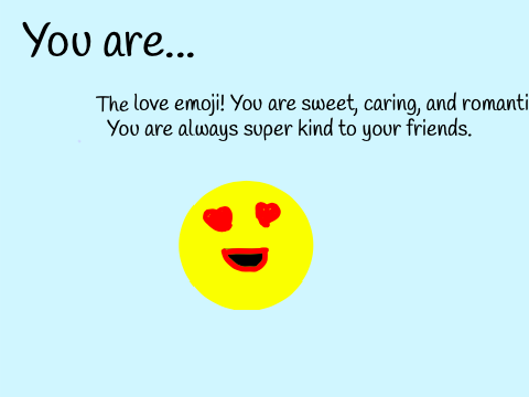 Which emoji are you?