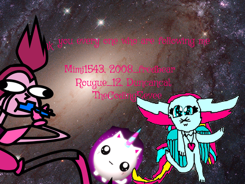 All the scratchers following me