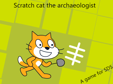 Scratch Cat The Archaeologist - Game for SDS