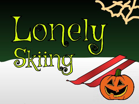 Lonely Skiing 1 - Halloween Edition