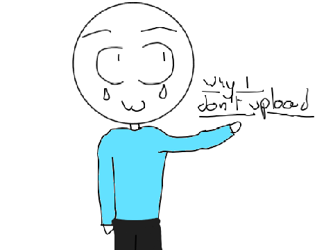 Why I don't upload much 