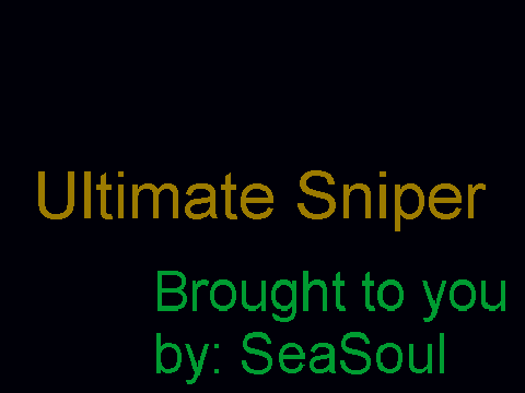 Ultimate Sniper trailer