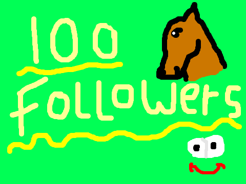 NEARLY 100 FOLLOWERS!