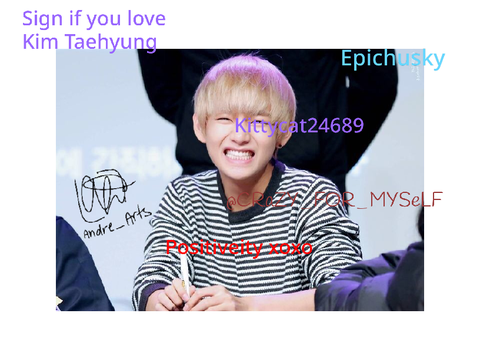 Sign if you love BTS V!!!!!!!!!!!!!! remix remix