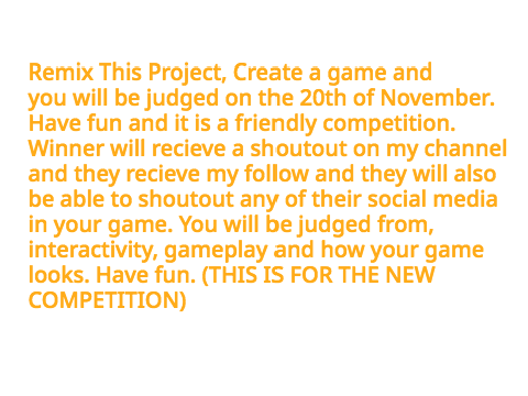 Competion Game!