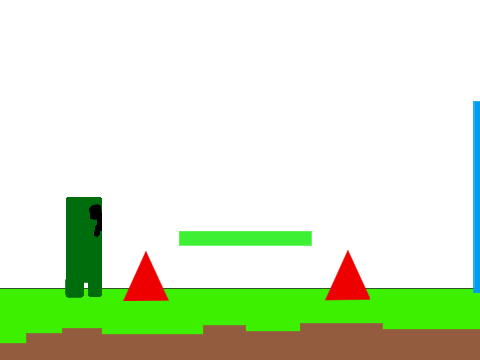 Creeper Noob Platformer, NEVER WILL BE DONE