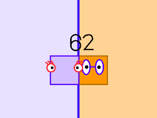 Numberblock Evolution 3 ( 61 to 62 )