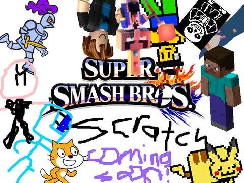 Super Scratch BROS Title page