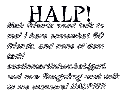 HALP!
