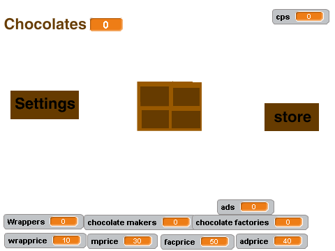 Chocolate Clicker(BETA TESTING)