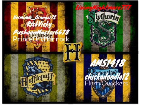 Sign On Your Hogwarts House Remix X3