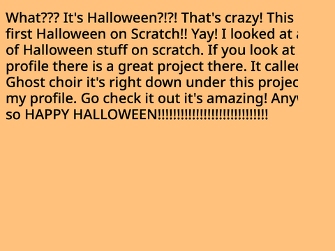 It's Halloween?!?! Already?