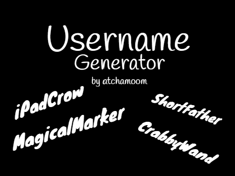 Username Generator