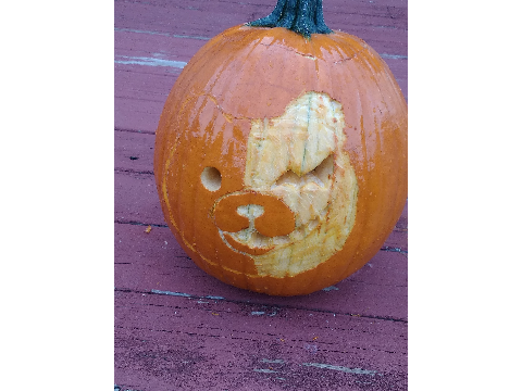 Monokuma Pumpkin
