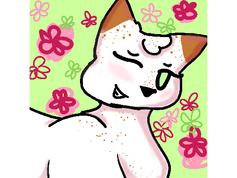 Flowercat art d0mp 