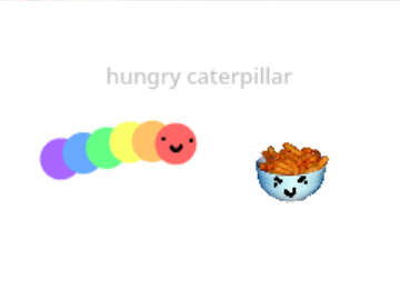 hungry caterpillar