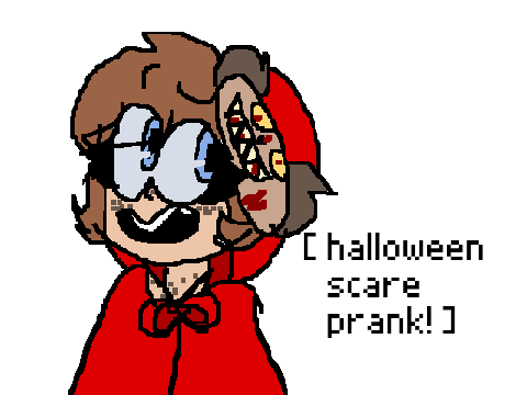[ hallows-eve prank on my sister! ]