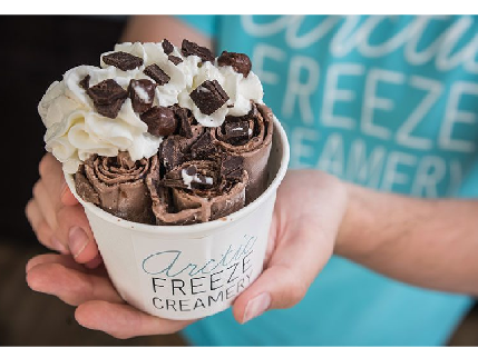 -Rolled Ice Cream-