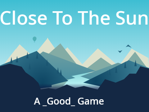 Close to the sun | A platformer