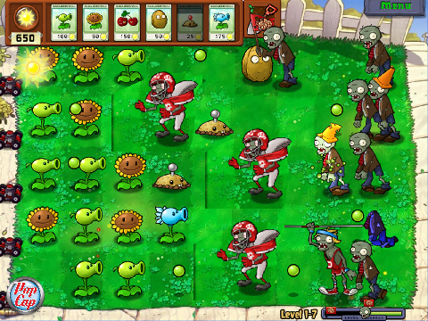 pvz football trio