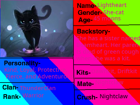 Lightheart: My Warrior Cat