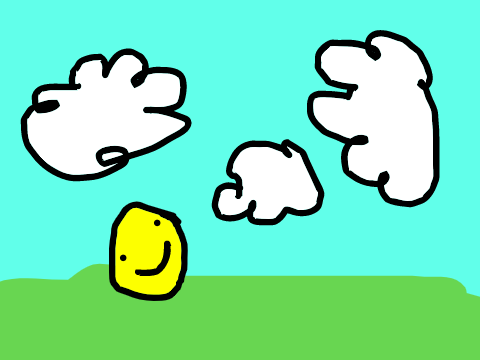 happy man has a nice day