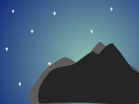 Starry Night - Parallax