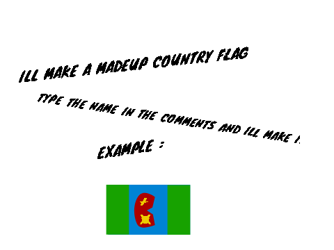 I'll make a flag!