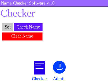 Name Checker