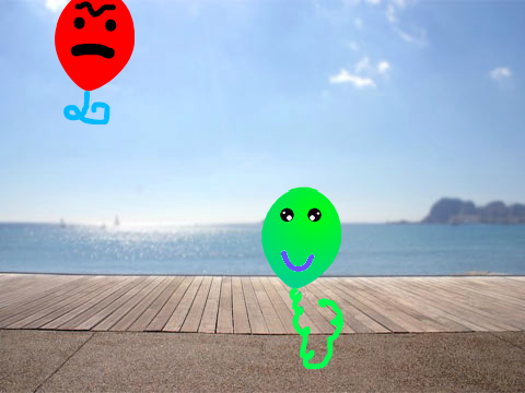 Click the Balloon remix Good or Bad who do you choose?
