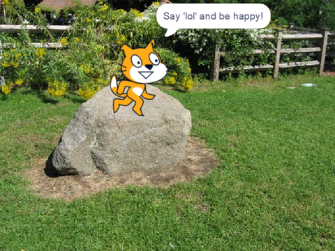 Say 'lol' and be happy!