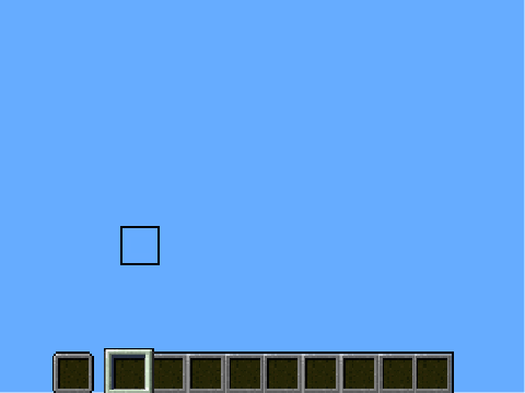 2D MC v0.27.1 (Collab) Item flags, more splash text, a pause screen, and tweaks